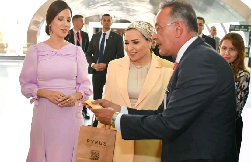 جانب من الزيارة