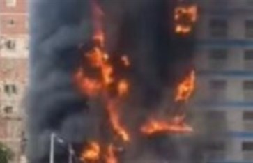 حريق بمستشفى خاص في الإسكندرية