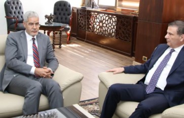 وزير الزراعة ونظيره الموريتاني وزير الزراعة ونظيره الموريتاني