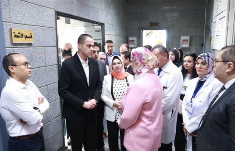 جانب من الزيارة 