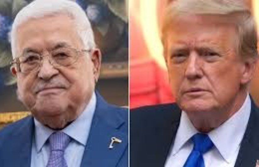 الرئيس الفلسطيني ونظيره الأمريكي الرئيس الفلسطيني ونظيره الأمريكي