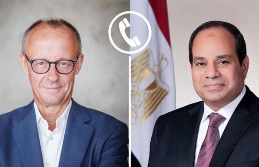 الرئيس السيسي و المستشار الألماني الرئيس السيسي و المستشار الألماني