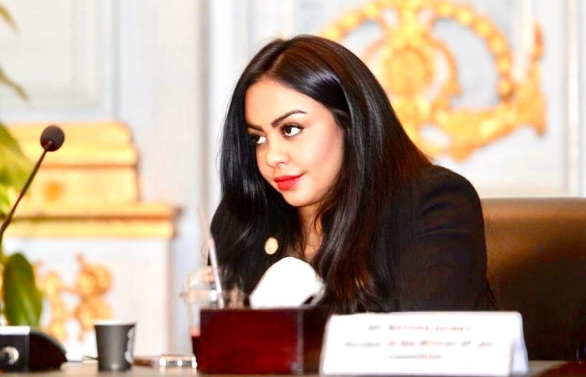 النائبة الدكتورة نيفين حمدي النائبة الدكتورة نيفين حمدي