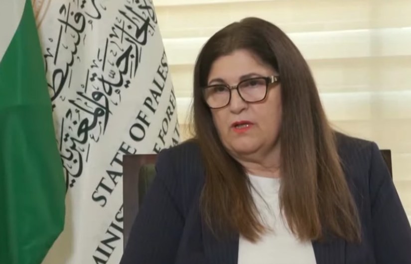 وزيرة الخارجية الفلسطينية وزيرة الخارجية الفلسطينية