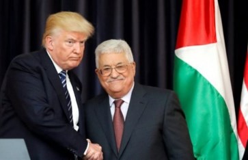 الرئيس الفلسطيني ونظيره الأمريكي 