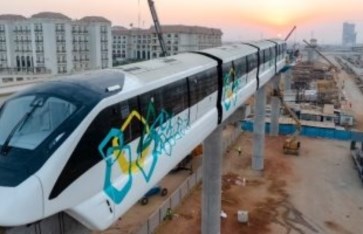 التشغيل التجريبي للقطار الكهربائي السريع