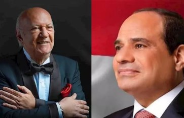 الرئيس السيسي والموسيقار عمر خيرت