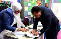 مدبولي يدلي بصوته 