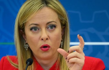 رئيسة الوزراء الإيطالية