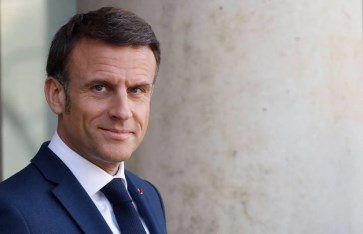 الرئيس الفرنسي إيمانويل ماكرون