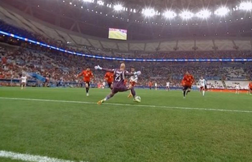 جانب من المباراة 