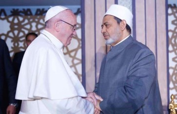 شيخ الأزهر والبابا فرنسيس