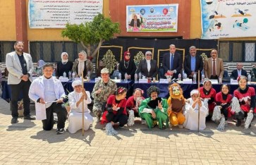 قصور الثقافه تحتفل بيوم اليتيم في الجيزه