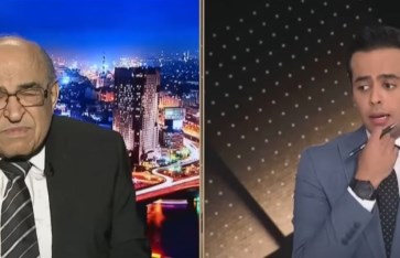 مصطفى الفقى ومذيع العربية