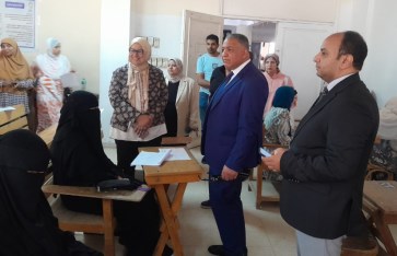 نائب رئيس جامعة الأزهر يتفقد لجان امتحانات الفصل الدراسي الثاني