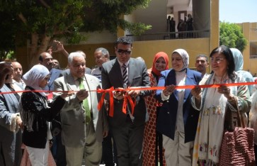 نائب محافظ الاقصر يفتتح فصول متعددي الاعاقه