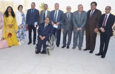 سفير نيبال بالقاهرة يفتتح معرض"شاى وكاريكاتير"بمكتبة مصر العامة بالدقي