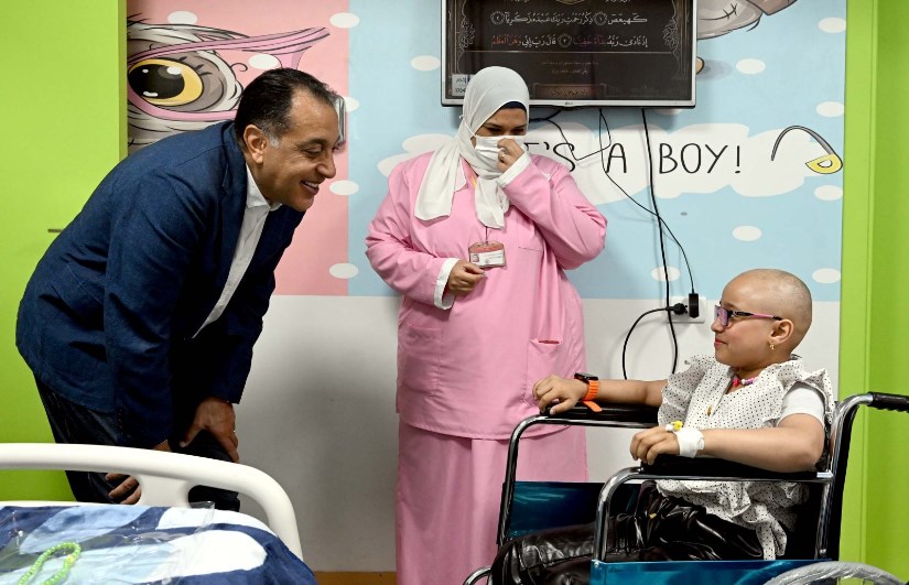 جانب من الزيارة جانب من الزيارة