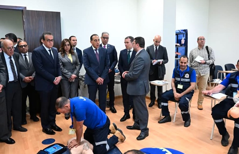 جانب من الزيارة جانب من الزيارة
