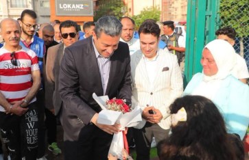 محافظ دمياط يشارك مركز شباب شط الملح أجواء العيد