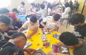 ورش فنيه للاطفال
