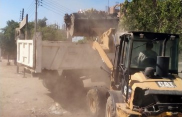 رفع المخلفات والاتربه 