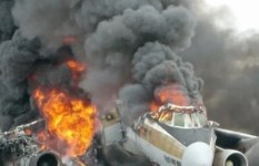 تحطم طائرة