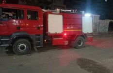 حريق محدود داخل مستشفى في البدرشين