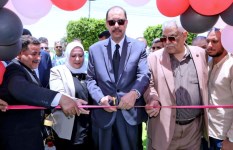 محافظ سوهاج يفتتح حديقه الزهور بجهينه