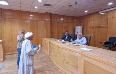 سكرتير عامل الاقصر يستقبل شكاوي المواطنين