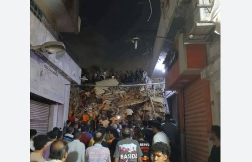 العقار المنهار بالسيدة زينب العقار المنهار بالسيدة زينب