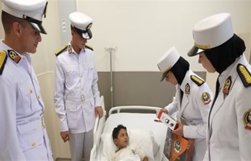 جانب من الزيارة جانب من الزيارة
