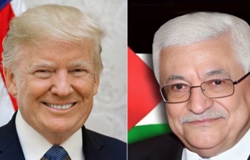 محمود عباس وترامب محمود عباس وترامب