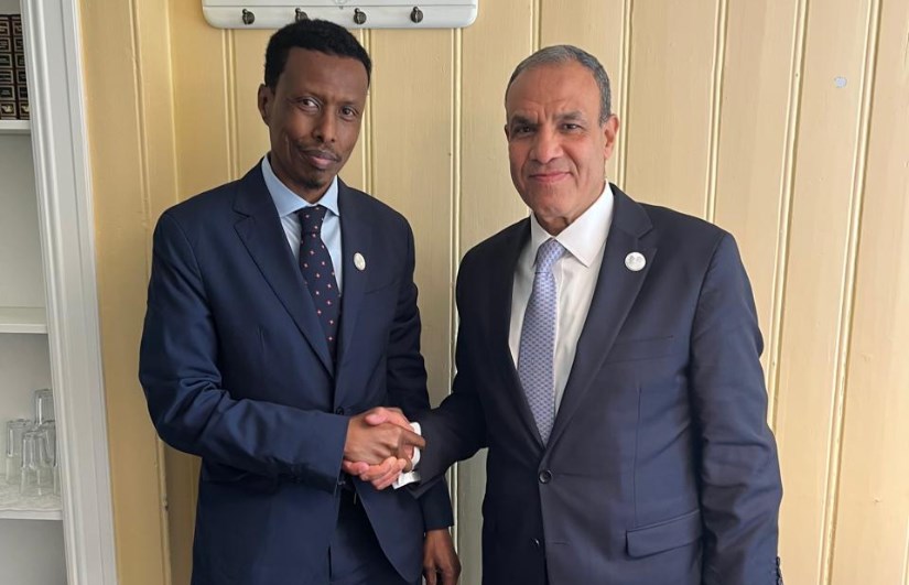 وزير الخارجية والهجرة يلتقى مع مستشار الأمن القومي الصومالي وزير الخارجية والهجرة يلتقى مع مستشار الأمن القومي الصومالي