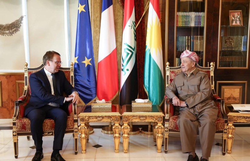 مسرور بارزاني للسفير الفرنسي: حقوق إقليم كردستان مصونة بالدستور مسرور بارزاني للسفير الفرنسي: حقوق إقليم كردستان مصونة بالدستور