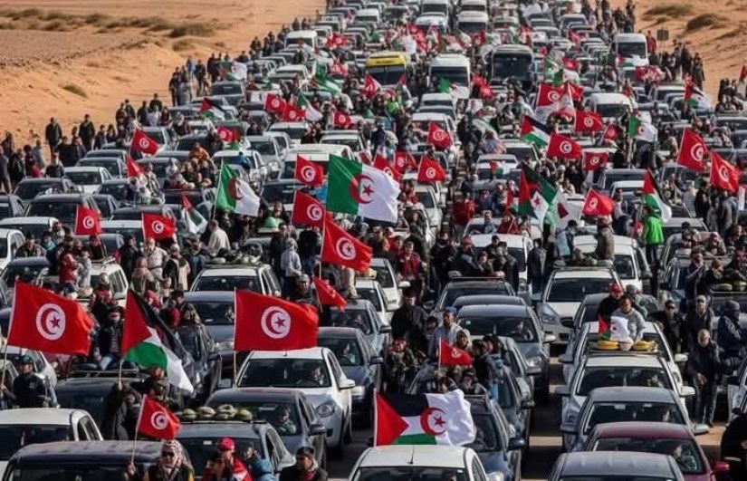 قافلة الصمود قافلة الصمود