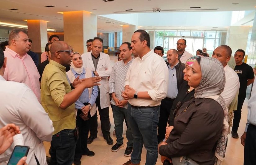 جانب من الزيارة جانب من الزيارة