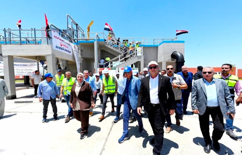جانب من الزيارة جانب من الزيارة