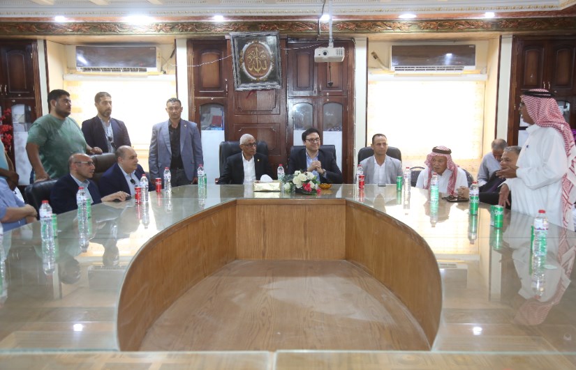 جانب من اللقاء جانب من اللقاء