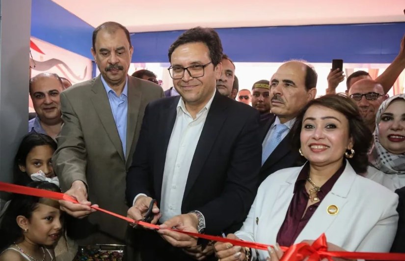 وزير الثقافه ومحافظ سوهاج يفتتحان بيت ثقافه اخميم وزير الثقافه ومحافظ سوهاج يفتتحان بيت ثقافه اخميم