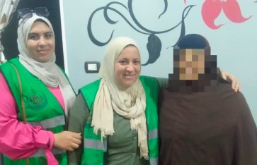  أحد فرق الدعم النفسي