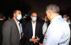 وزير الاتصالات يتفقد مبنى سنترال رمسيس