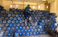 مستودع أنابيب البتوجاز بجمصة 