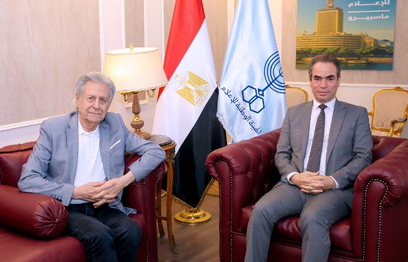 رئيس الهيئة الوطنية للإعلام يلتقي المايسترو سليم سحاب ويعلن عن رعاية مشروع وزارة الثقافة لاكتشاف ودعم المواهب رئيس الهيئة الوطنية للإعلام يلتقي المايسترو سليم سحاب ويعلن عن رعاية مشروع وزارة الثقافة لاكتشاف ودعم المواهب