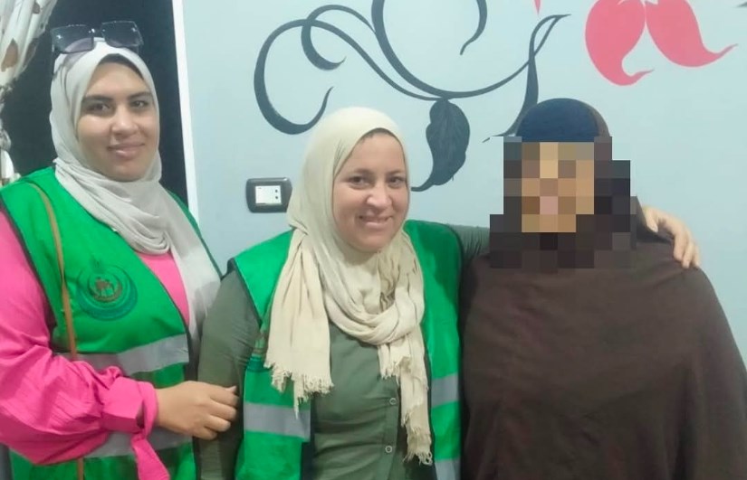  أحد فرق الدعم النفسي