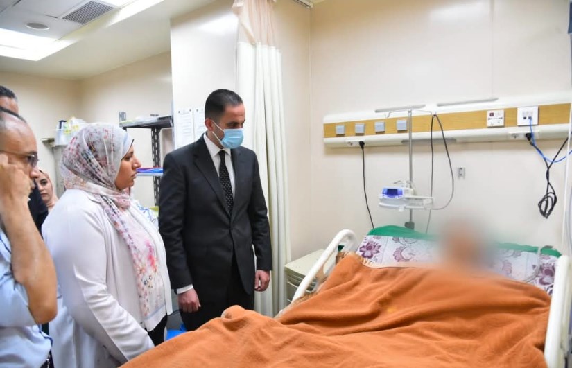جانب من الزيارة جانب من الزيارة