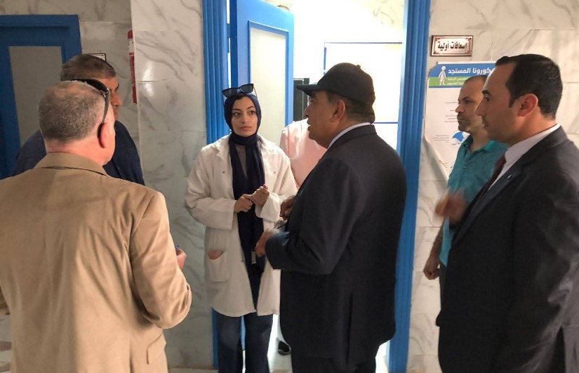 جانب من الزياره 