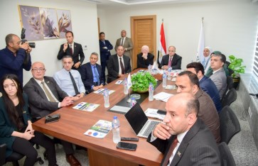 جانب من الزيارة 