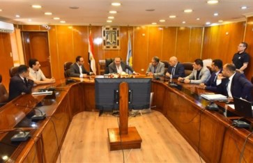 جانب من اللقاء  جانب من اللقاء