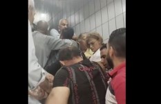 حادث مفاجئ بمحطة مترو مسرة